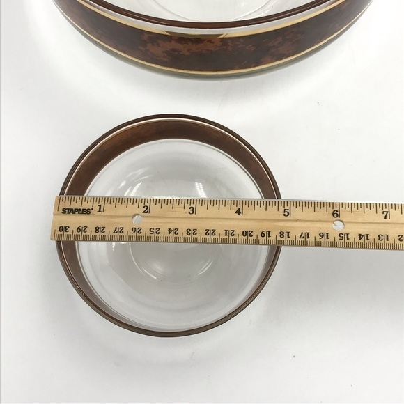 Vintage Mid Century Chip And Dip Bowl Set - Picture 8 of 15